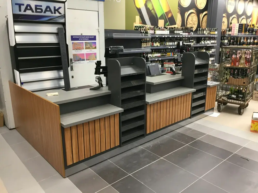 Организация рабочей зоны продавца